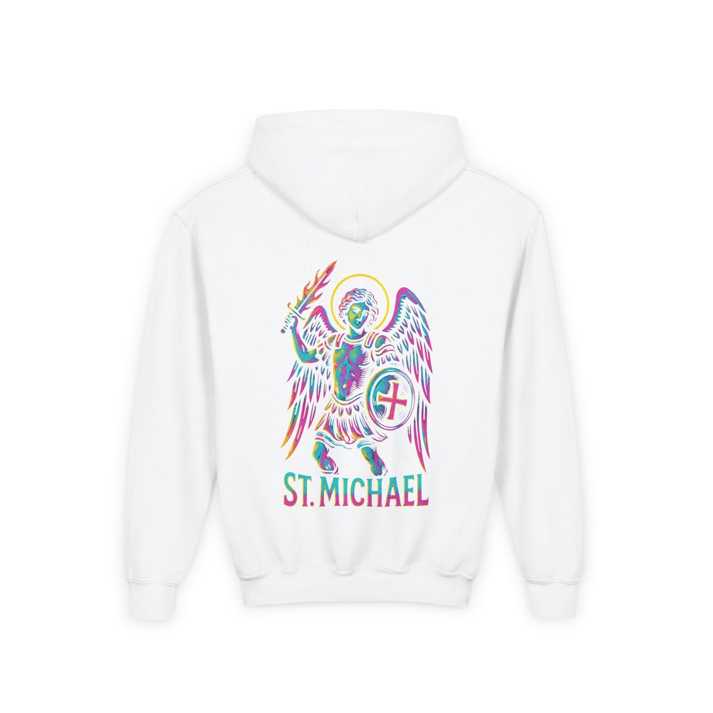 St. Michael the Archangel Youth Hoodie | Catholic Streetwear for Kids