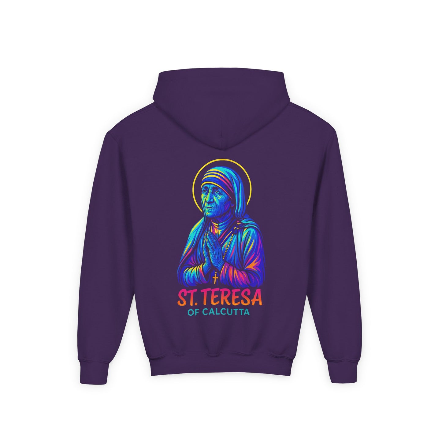 St. Teresa of Calcutta Youth Hoodie | Catholic Streetwear for Kids