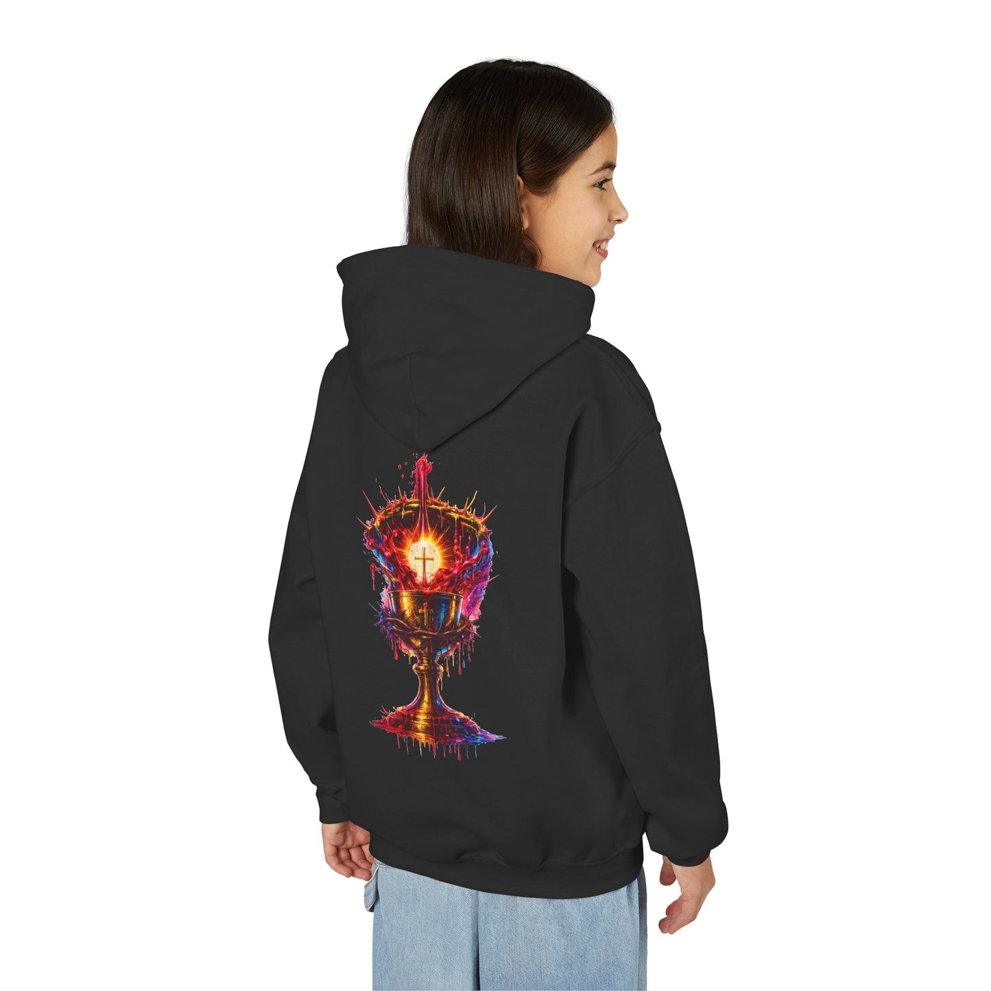 Precious Blood Chalice Youth Hoodie | Saints Hood