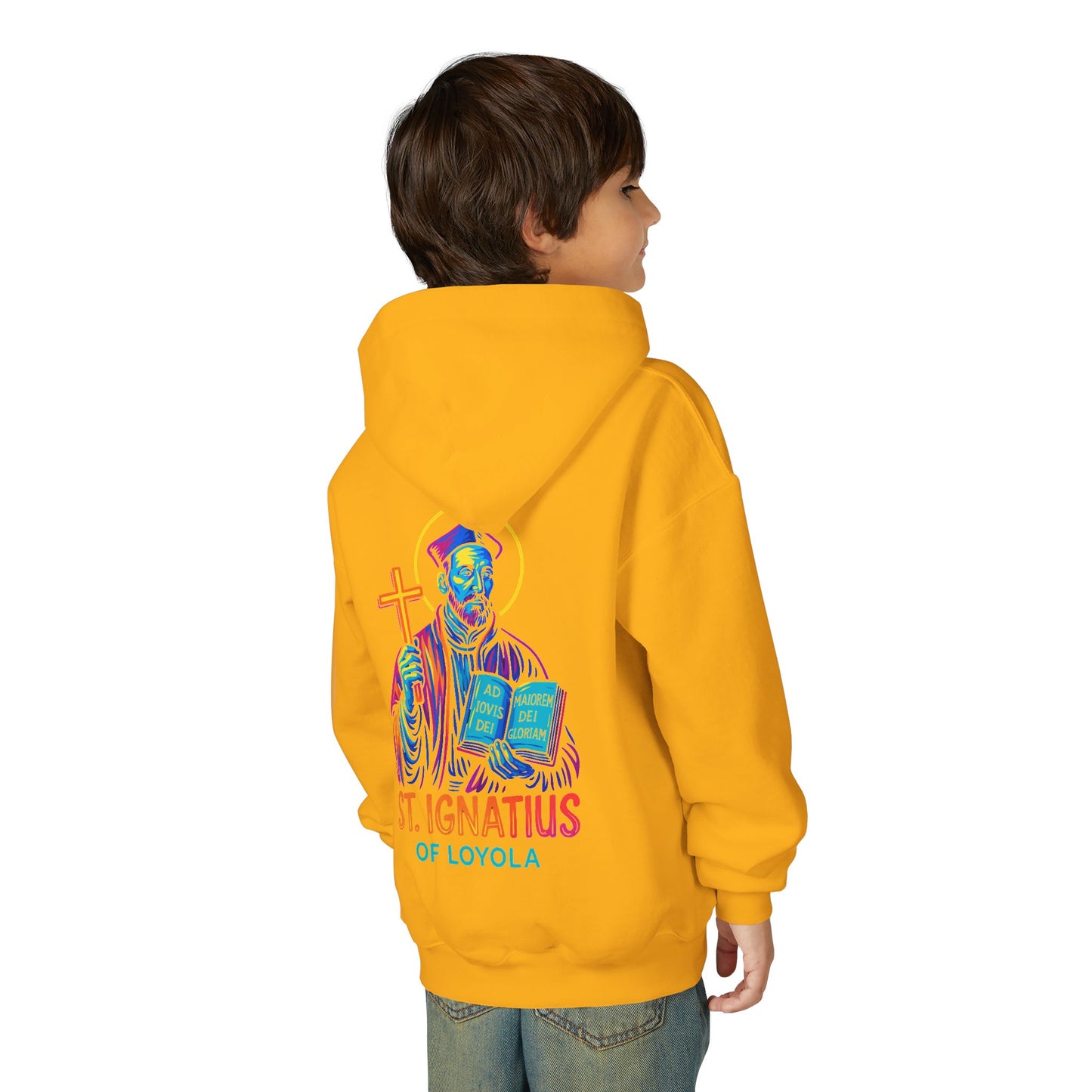 St. Ignatius of Loyola Youth Hoodie | Catholic Streetwear for Kids