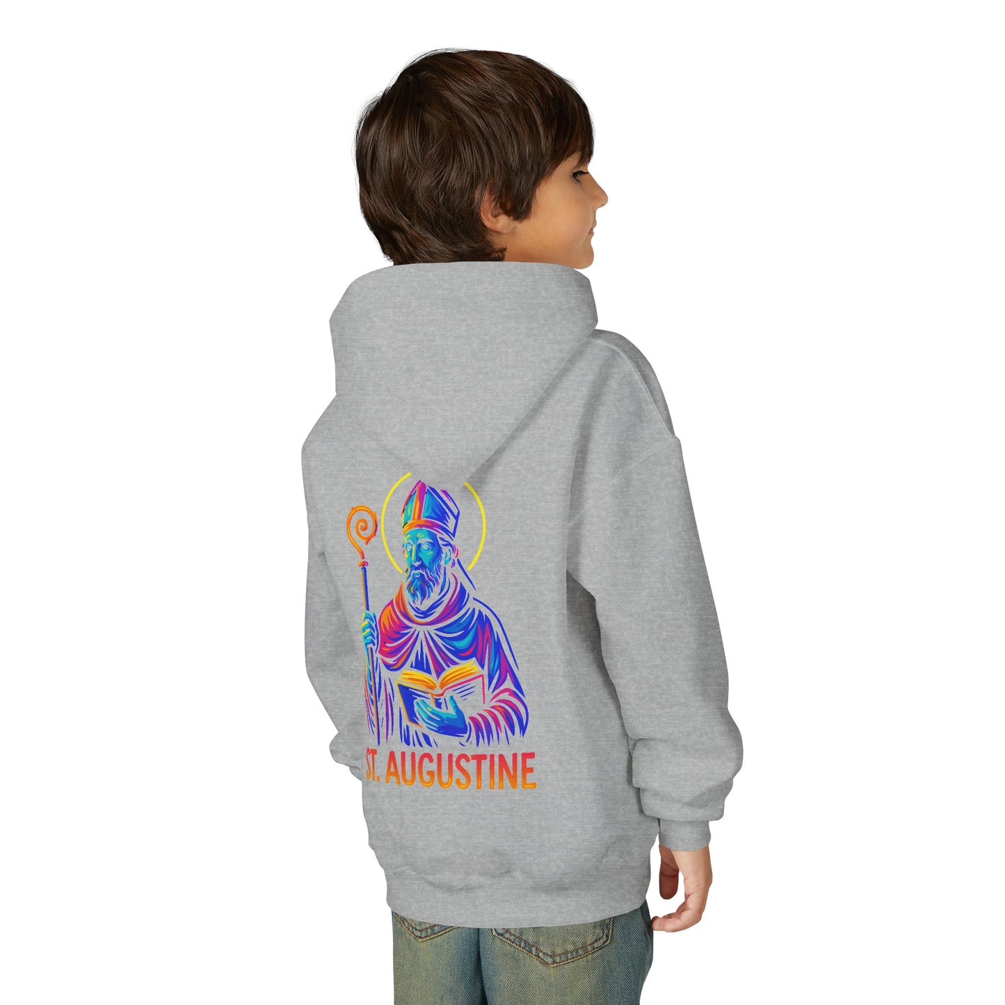 St. Augustine Youth Hoodie | Catholic Streetwear for Kids