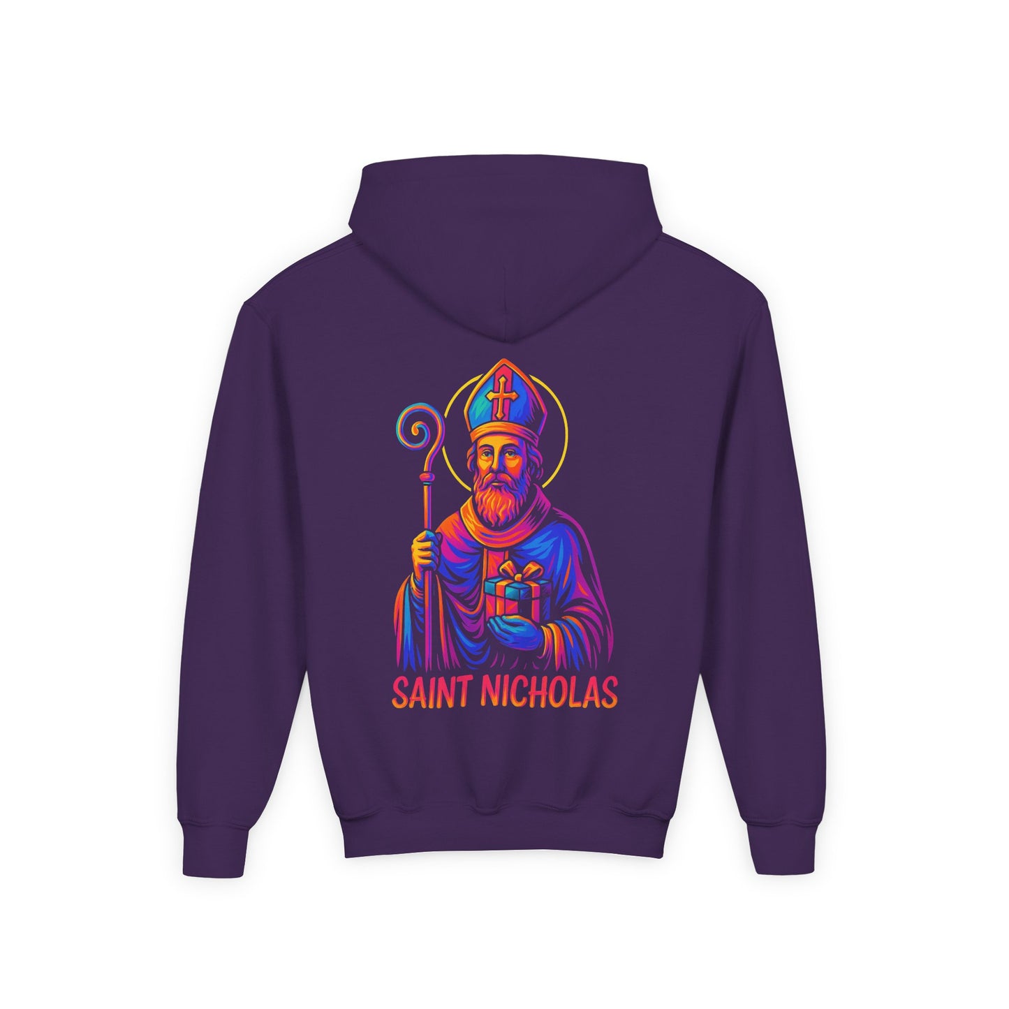 St. Nicholas Youth Hoodie | Catholic Streetwear for Kids