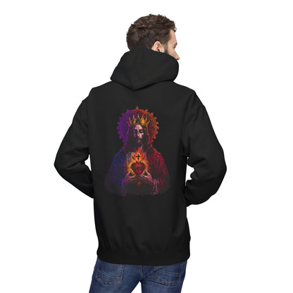 Sacred Heart of Jesus Christ the King Hoodie | Saints Hood
