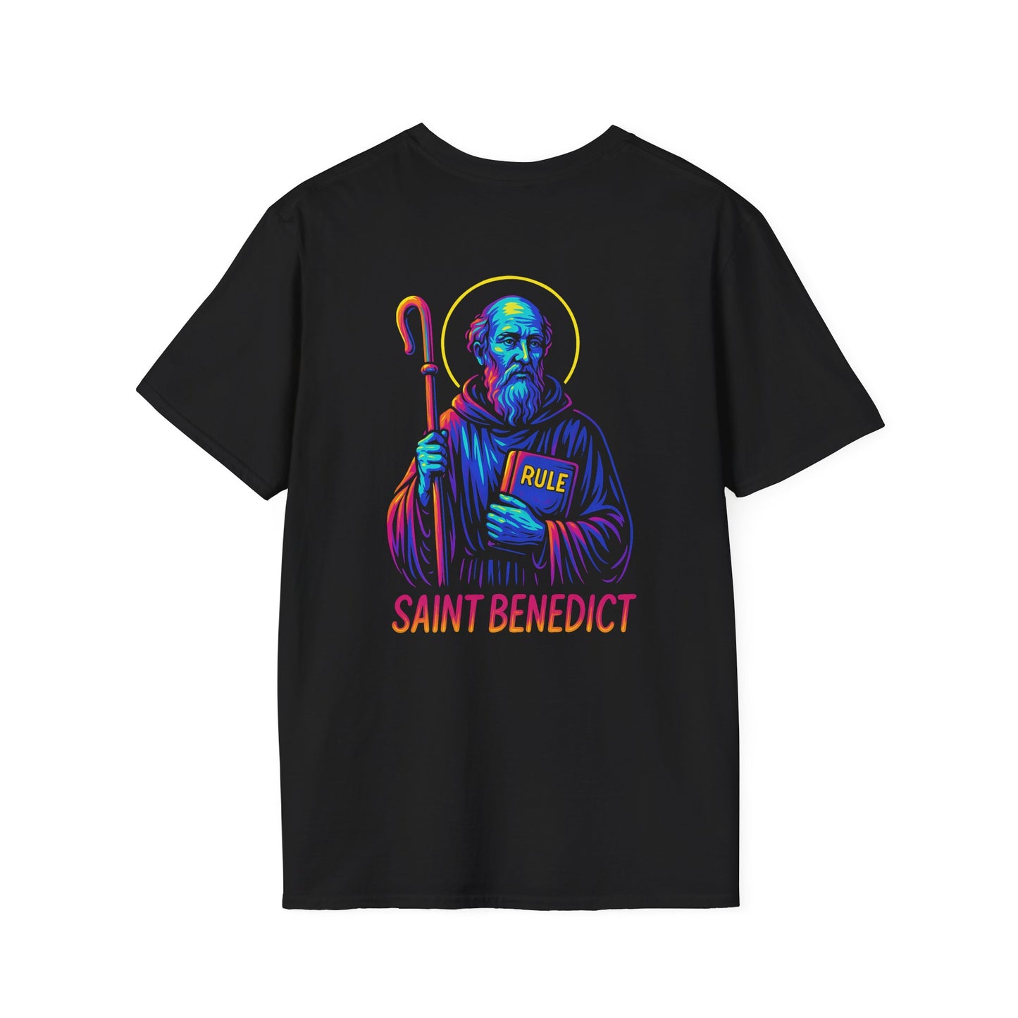 St. Benedict T-Shirt | Catholic Streetwear | Faith-Inspired Apparel