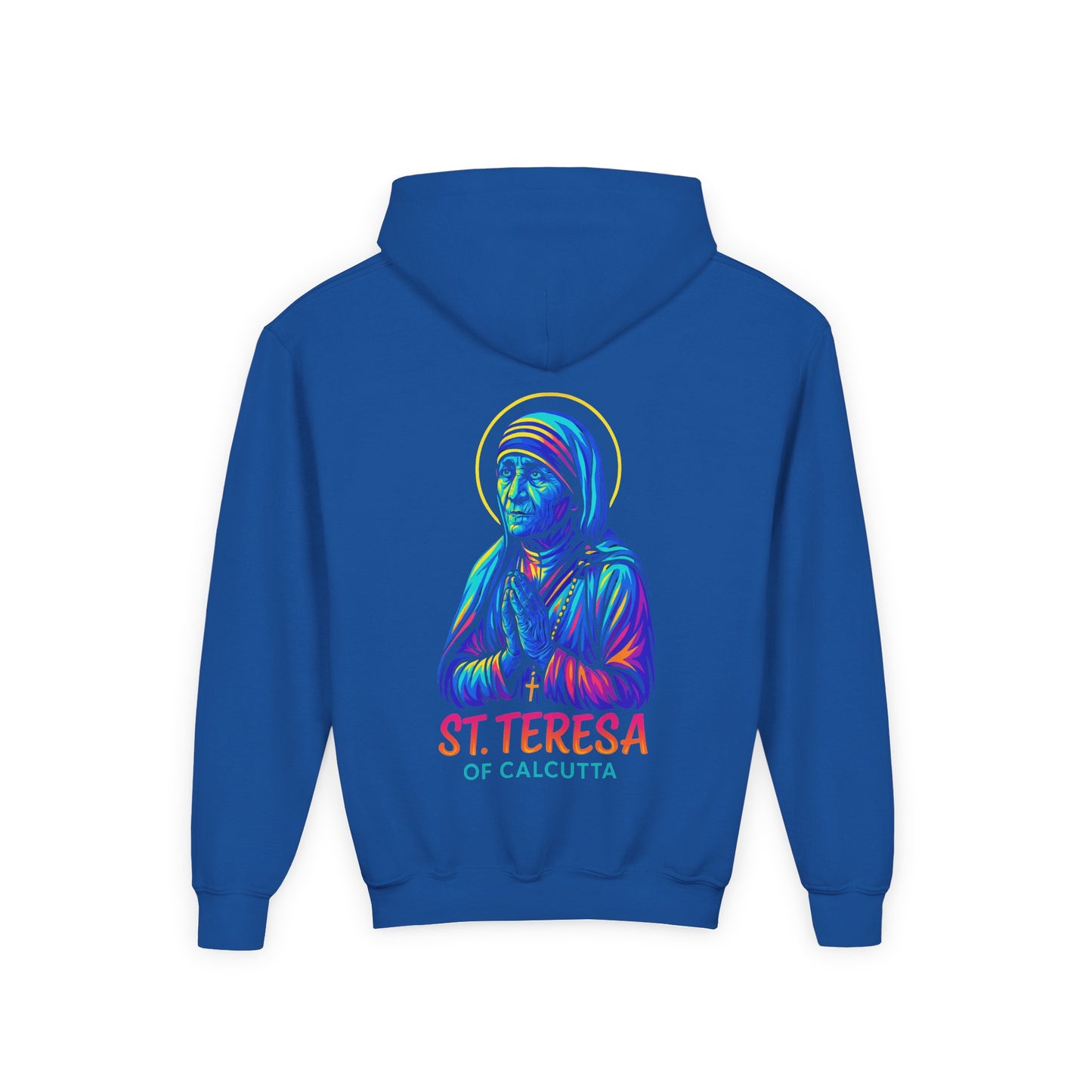 St. Teresa of Calcutta Youth Hoodie | Catholic Streetwear for Kids