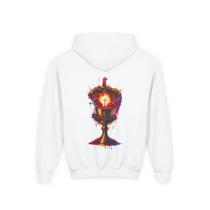 Precious Blood Chalice Youth Hoodie | Saints Hood