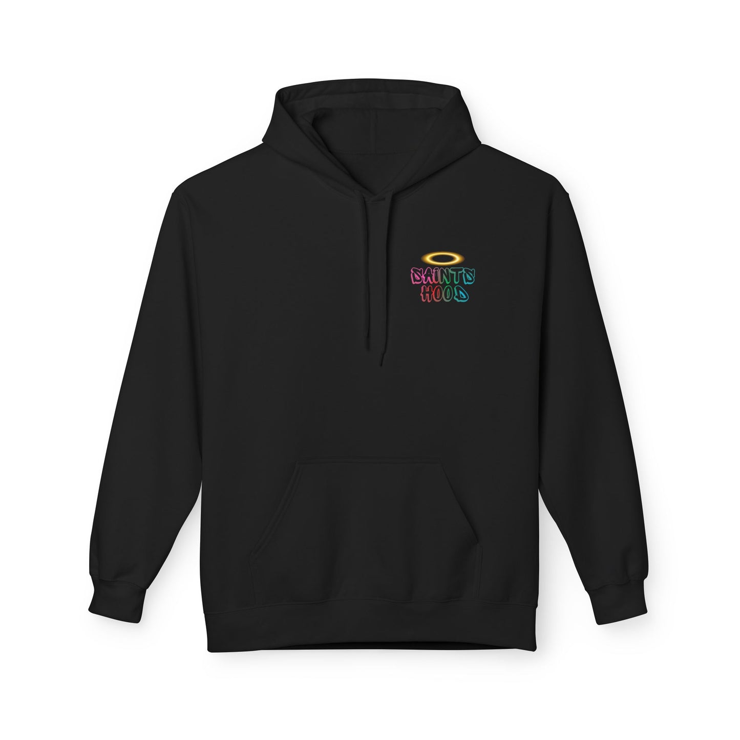 Sacred Heart of Jesus Rose & Flame Hoodie | Saints Hood