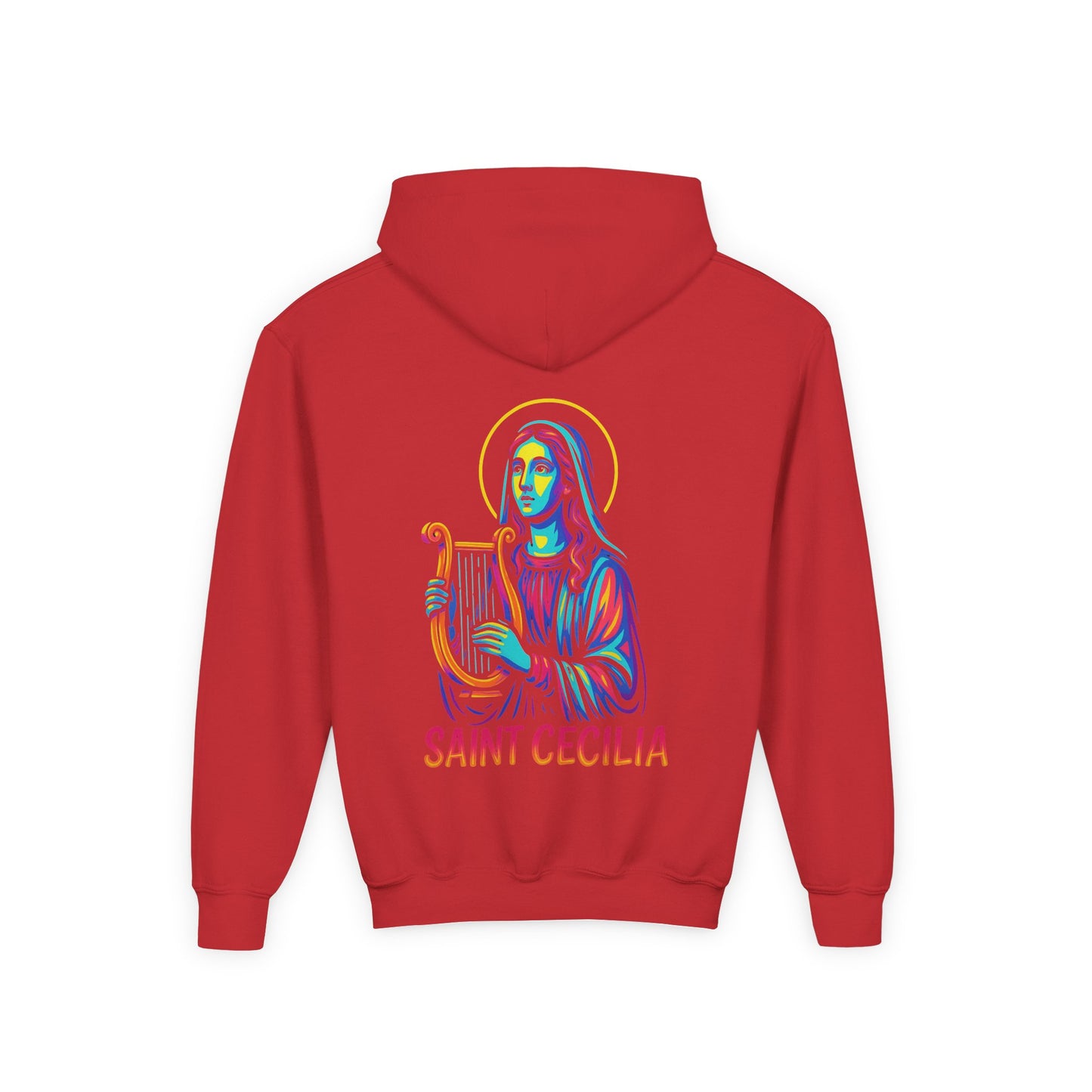 St. Cecilia Youth Hoodie | Catholic Streetwear for Kids