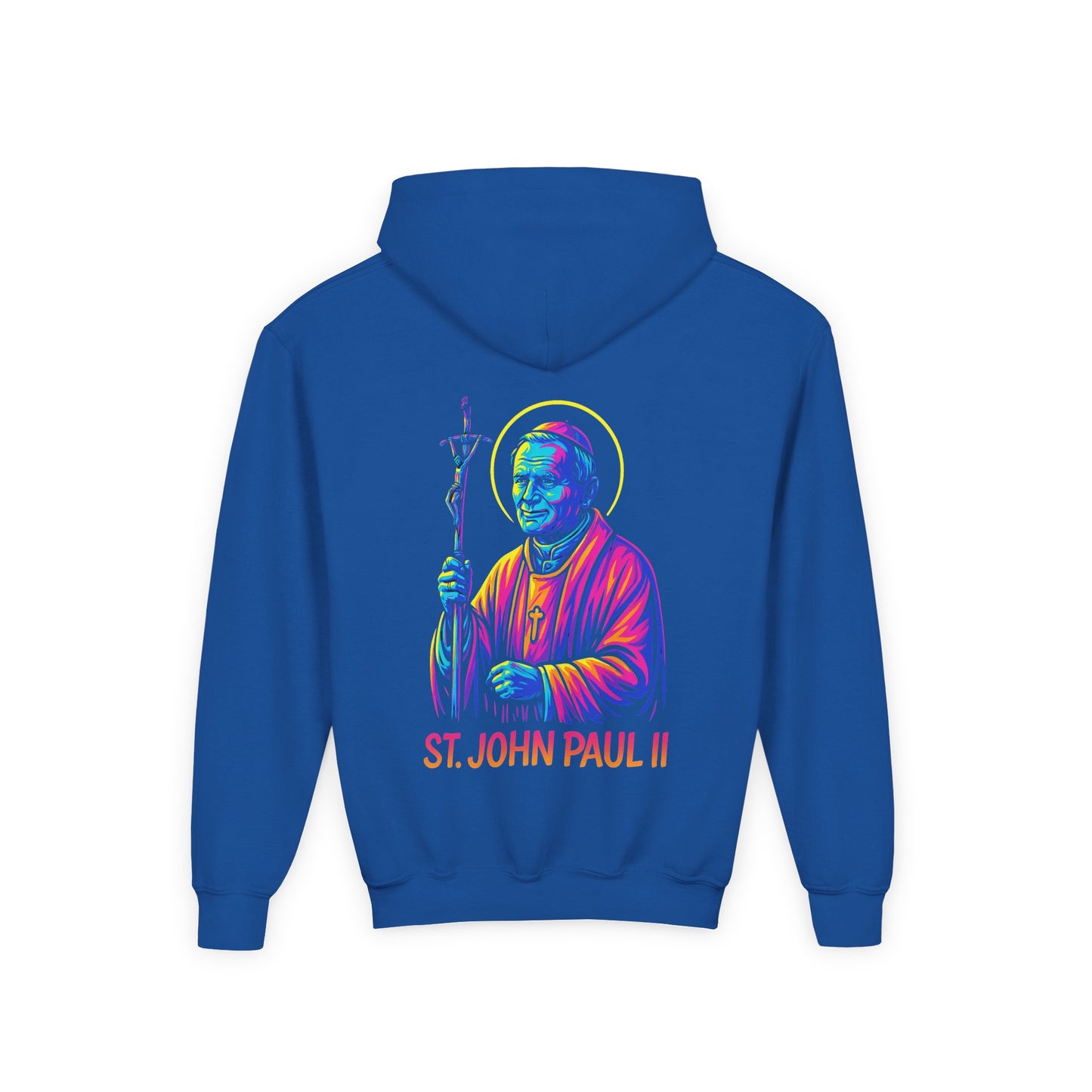St. John Paul II Youth Hoodie | Catholic Streetwear for Kids