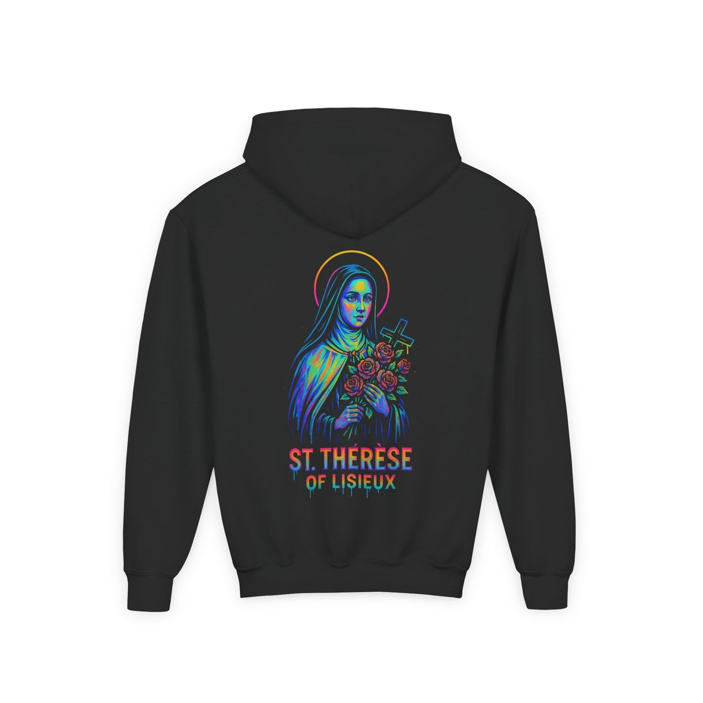 St. Thérèse of Lisieux Youth Hoodie | Catholic Streetwear for Kids