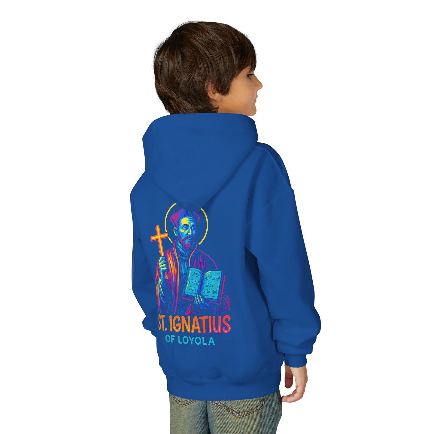 St. Ignatius of Loyola Youth Hoodie | Catholic Streetwear for Kids