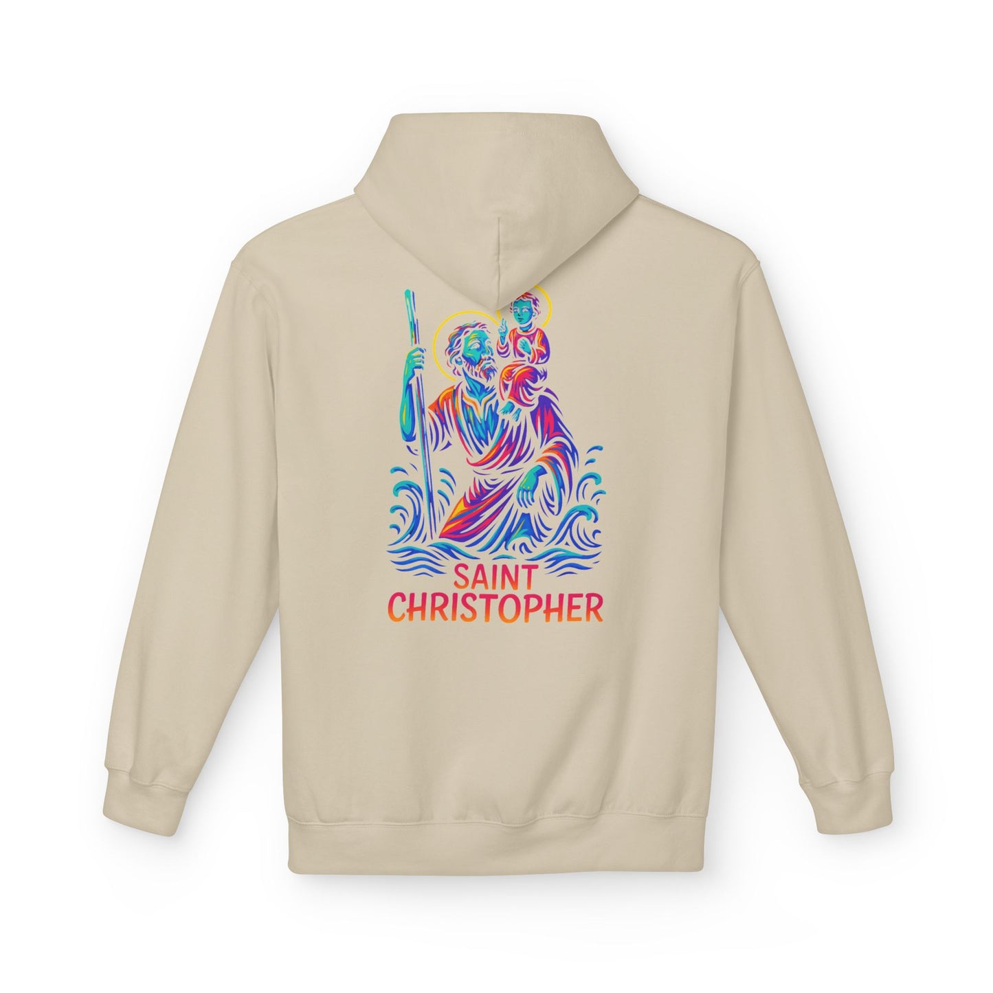 St. Christopher Hoodie – Catholic Saint Hoodie – Christian Streetwear