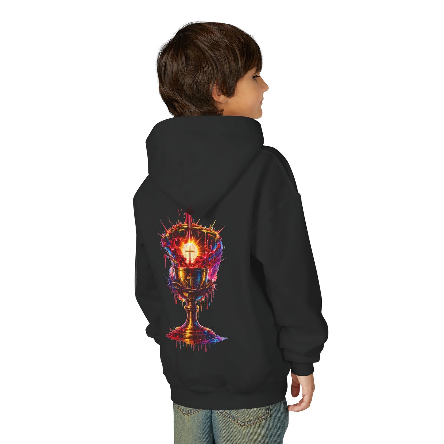 Precious Blood Chalice Youth Hoodie | Saints Hood