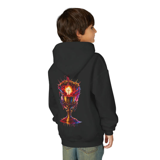 Precious Blood Chalice Youth Hoodie | Saints Hood