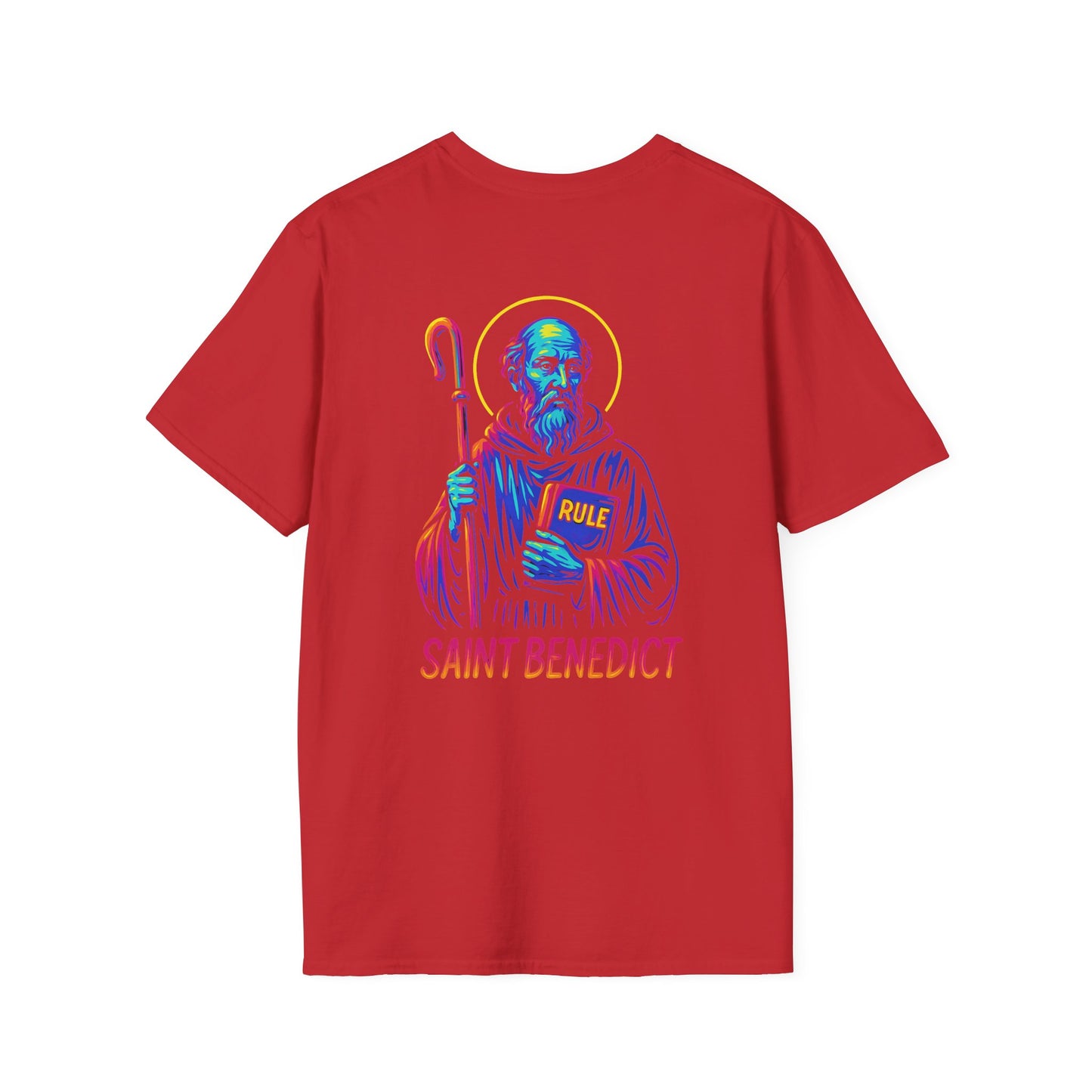 St. Benedict T-Shirt | Catholic Streetwear | Faith-Inspired Apparel