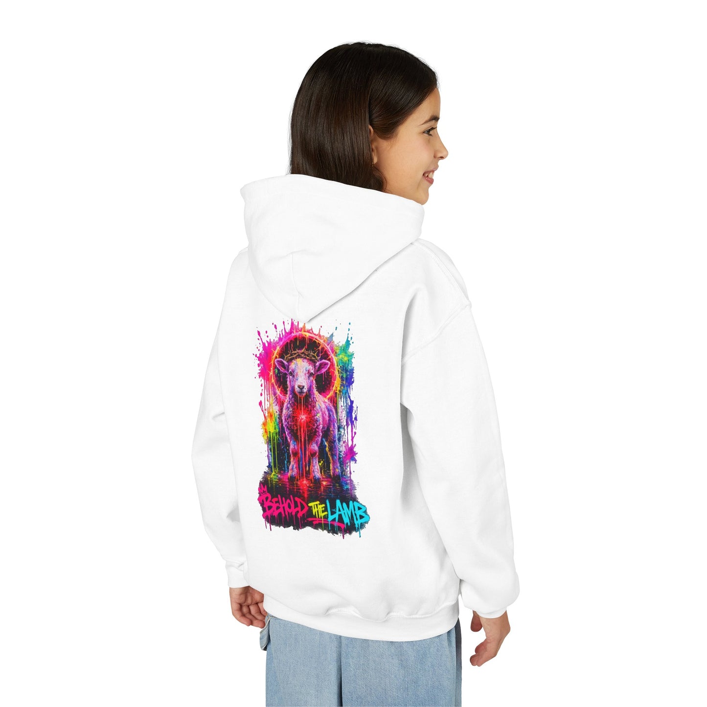 Behold the Lamb Youth Hoodie | Saints Hood
