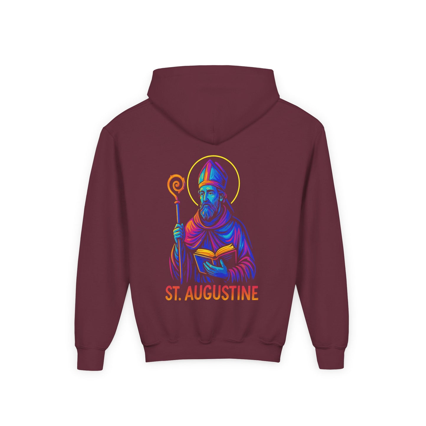 St. Augustine Youth Hoodie | Catholic Streetwear for Kids
