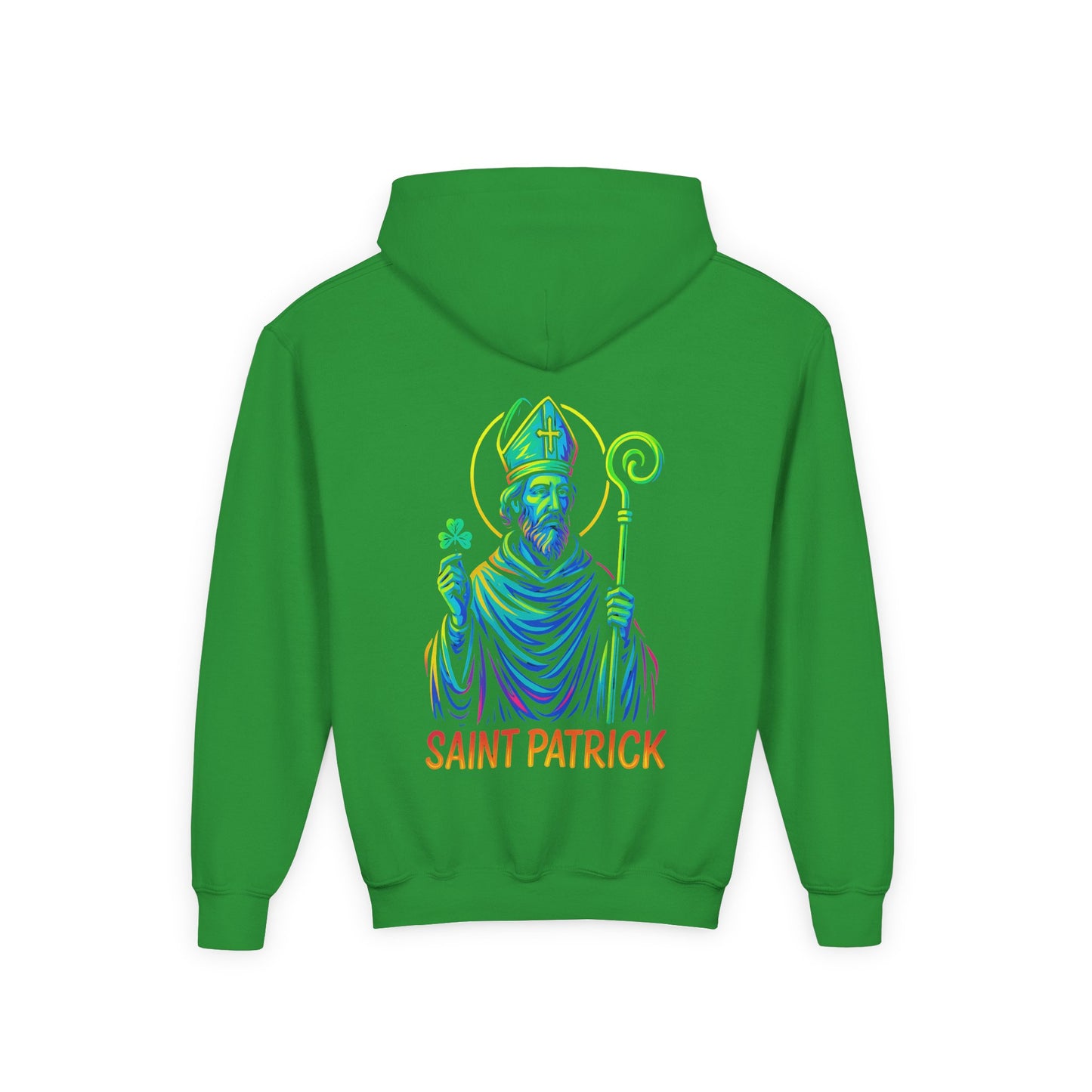 St. Patrick Youth Hoodie | Catholic Streetwear for Kids
