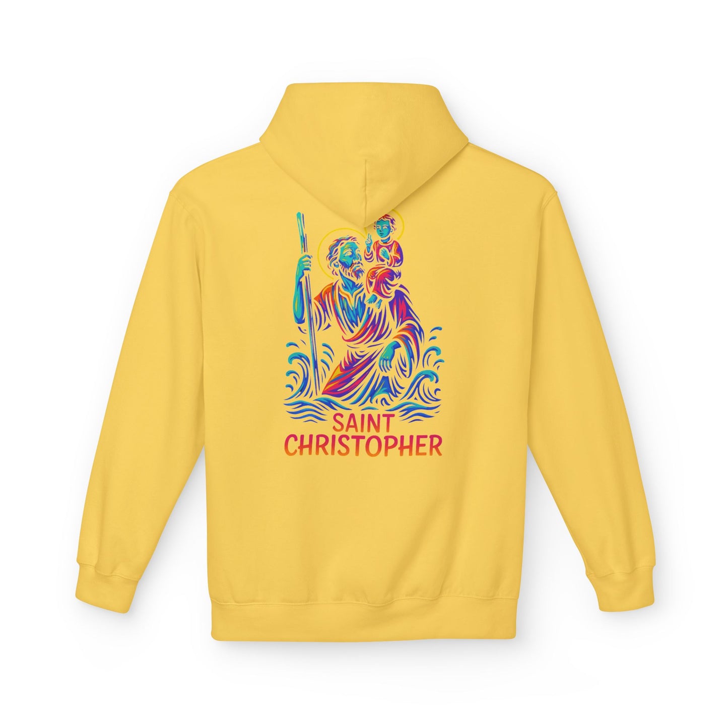 St. Christopher Hoodie – Catholic Saint Hoodie – Christian Streetwear