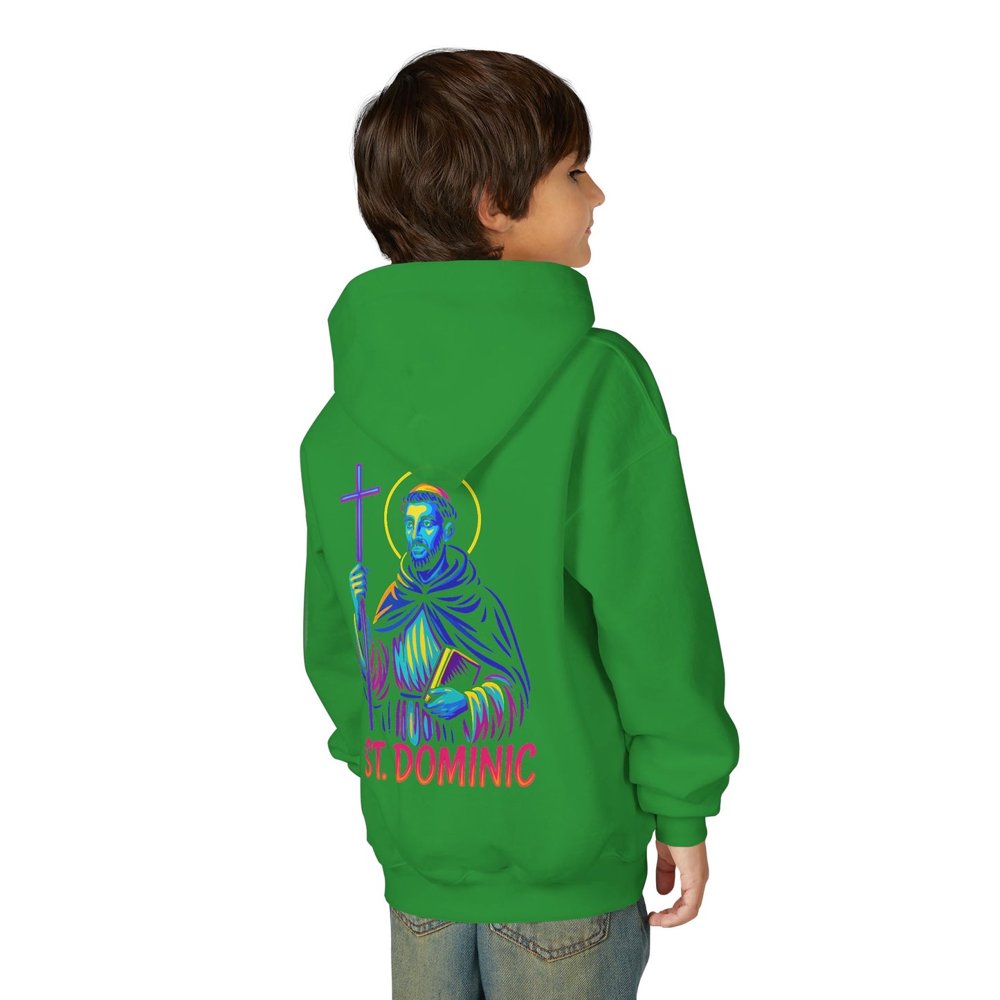 St. Dominic Youth Hoodie | Catholic Streetwear for Kids