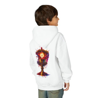 Precious Blood Chalice Youth Hoodie | Saints Hood