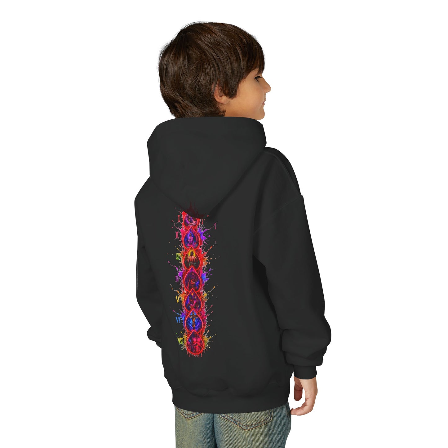 Seven Sheddings Youth Hoodie | Saints Hood