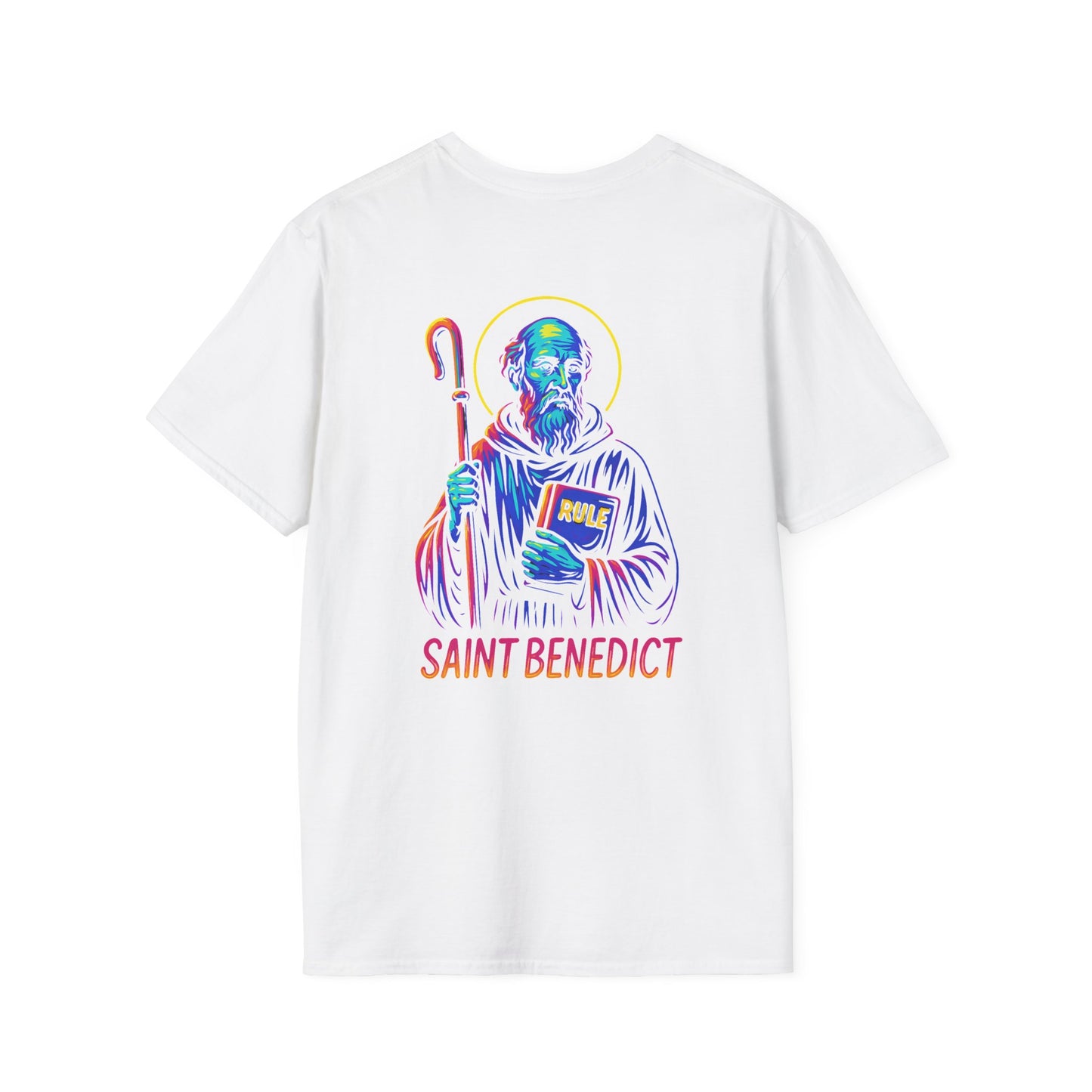 St. Benedict T-Shirt | Catholic Streetwear | Faith-Inspired Apparel