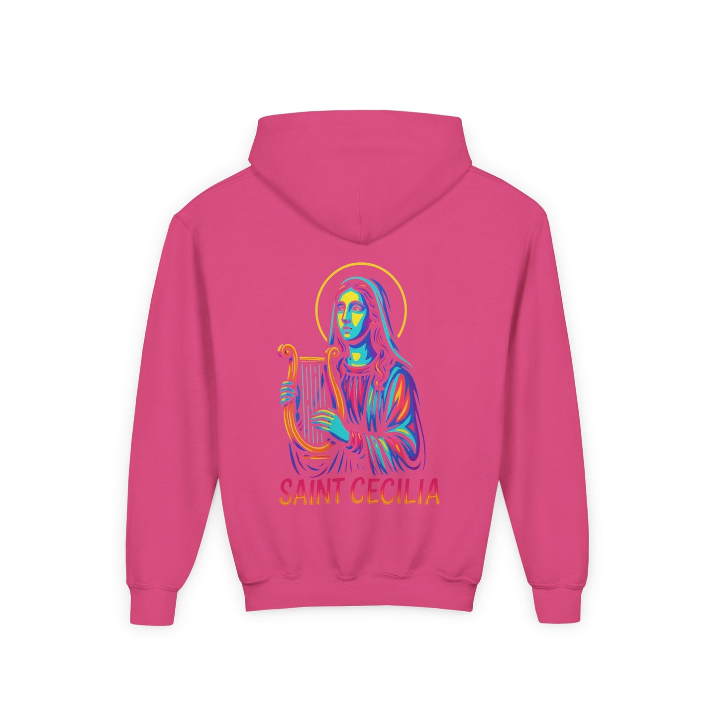 St. Cecilia Youth Hoodie | Catholic Streetwear for Kids