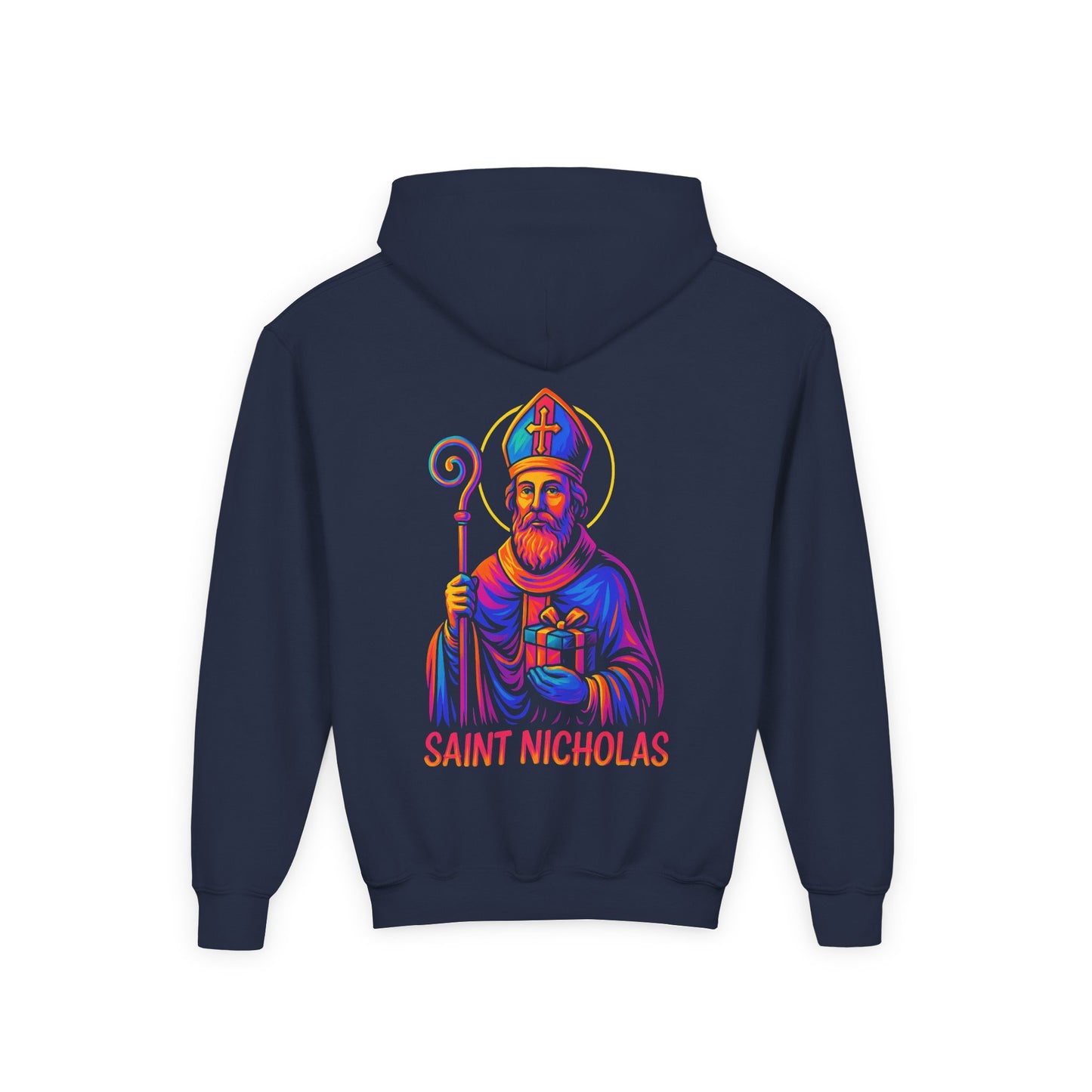 St. Nicholas Youth Hoodie | Catholic Streetwear for Kids