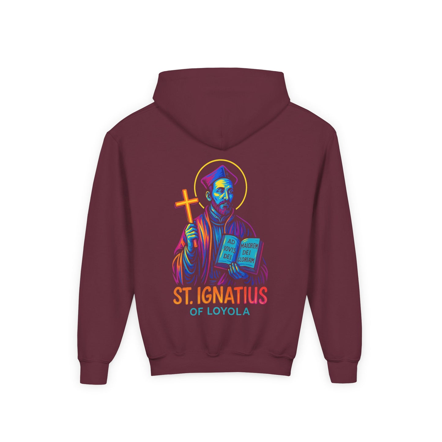 St. Ignatius of Loyola Youth Hoodie | Catholic Streetwear for Kids