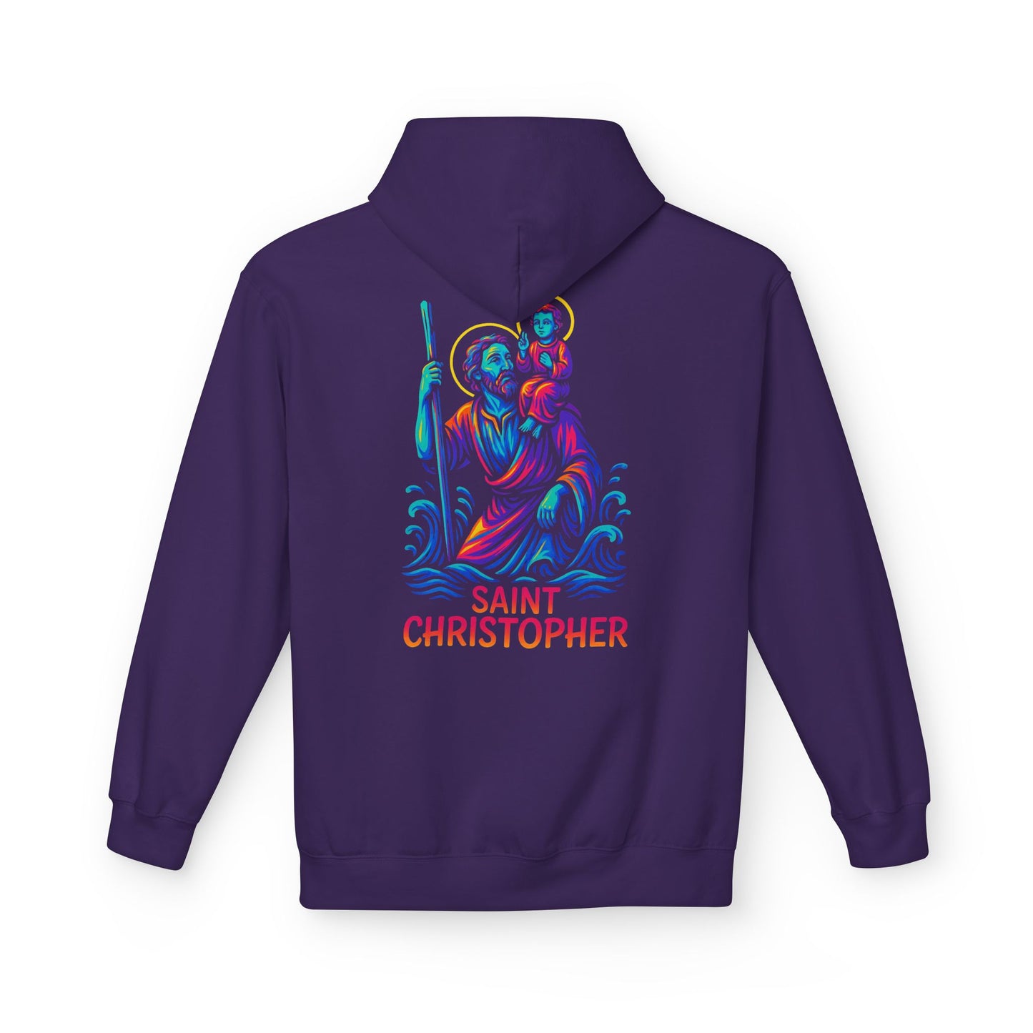 St. Christopher Hoodie – Catholic Saint Hoodie – Christian Streetwear