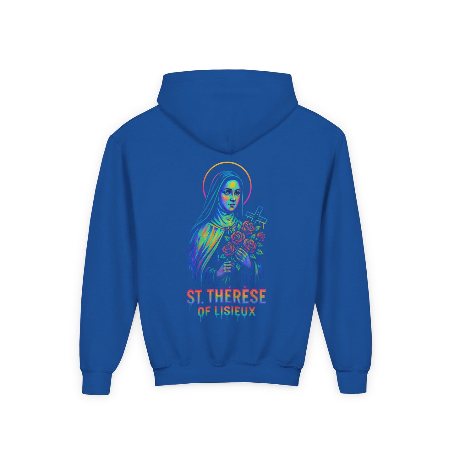 St. Thérèse of Lisieux Youth Hoodie | Catholic Streetwear for Kids