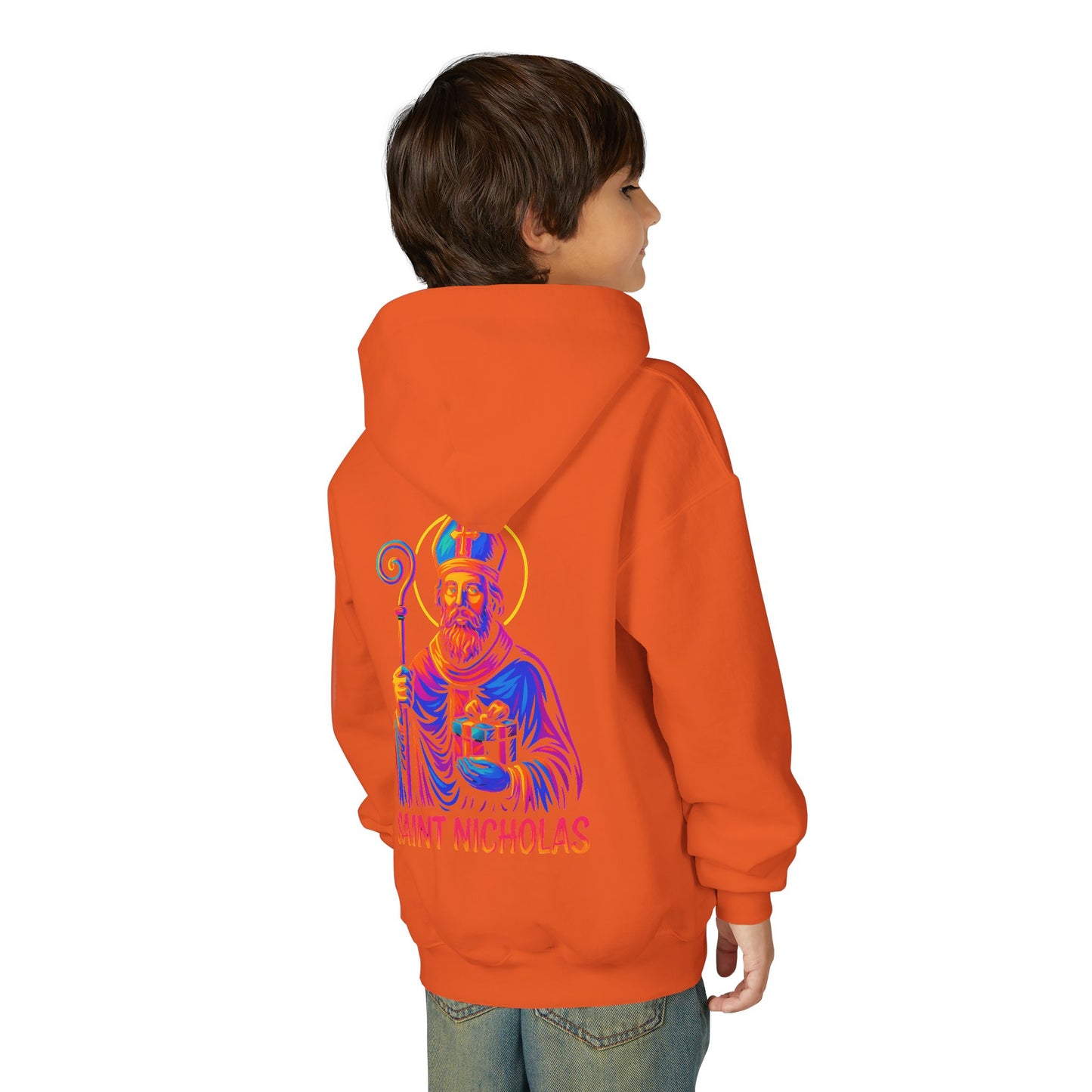 St. Nicholas Youth Hoodie | Catholic Streetwear for Kids