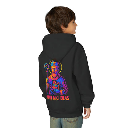 St. Nicholas | Kids Catholic Hoodie | Real St. Nick
