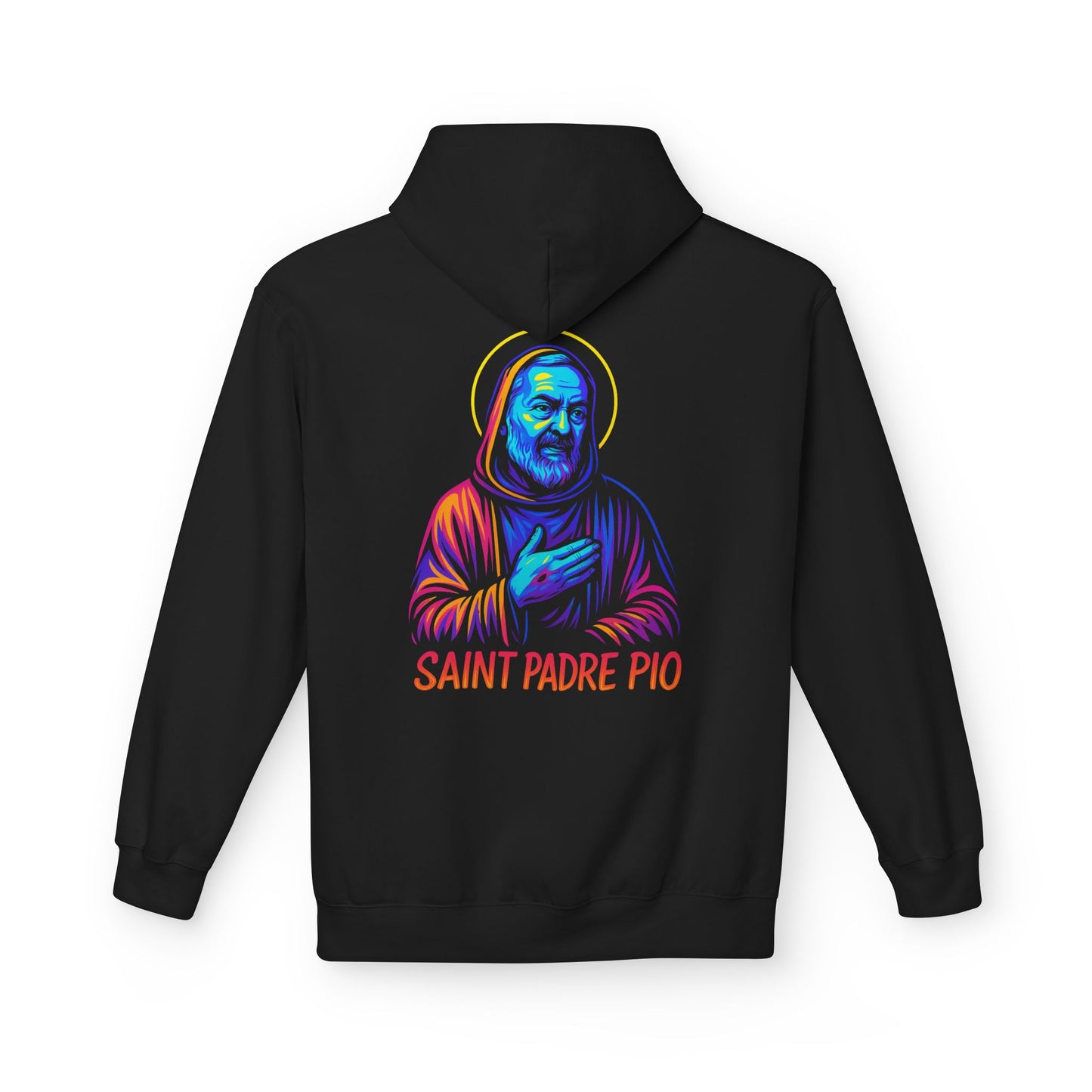 St. Padre Pio Hoodie | Catholic Saint Hoodie | Christian Streetwear | Patron Saint Gift