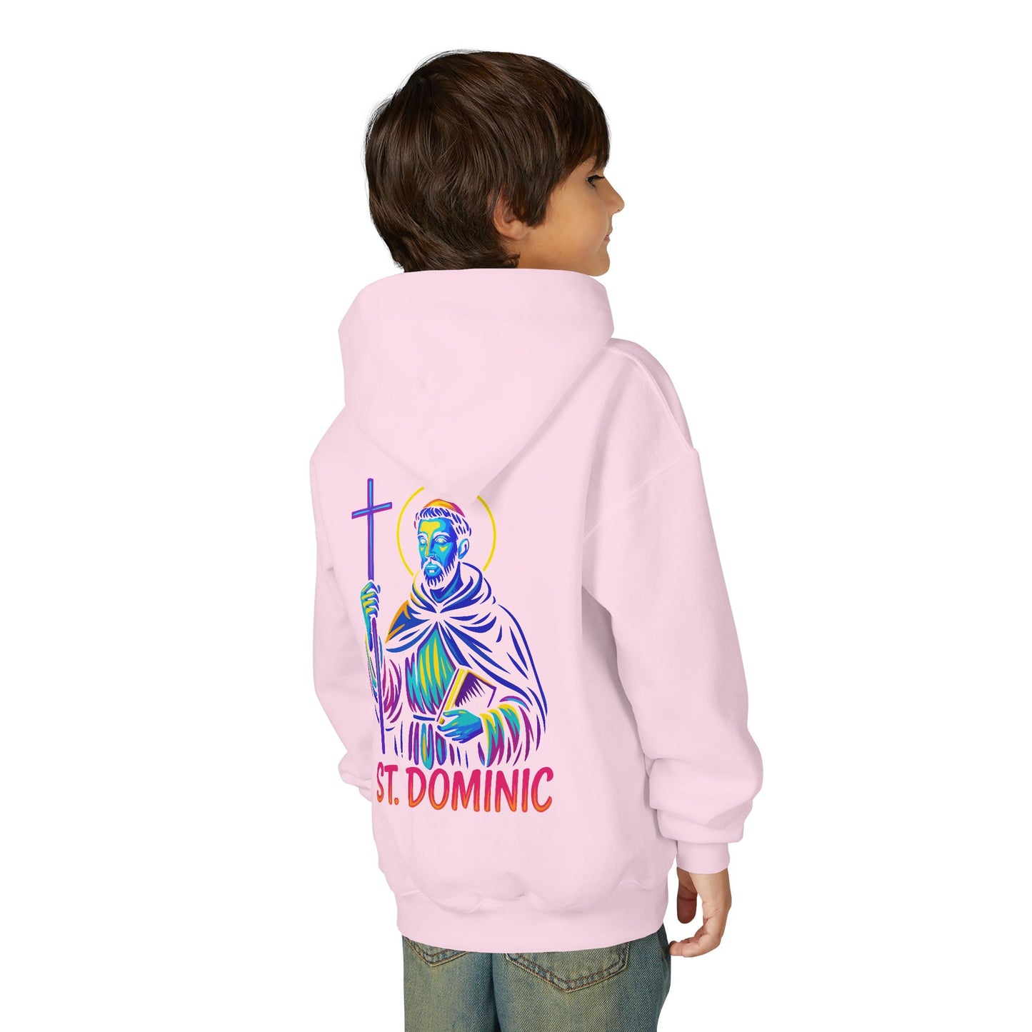 St. Dominic Youth Hoodie | Catholic Streetwear for Kids