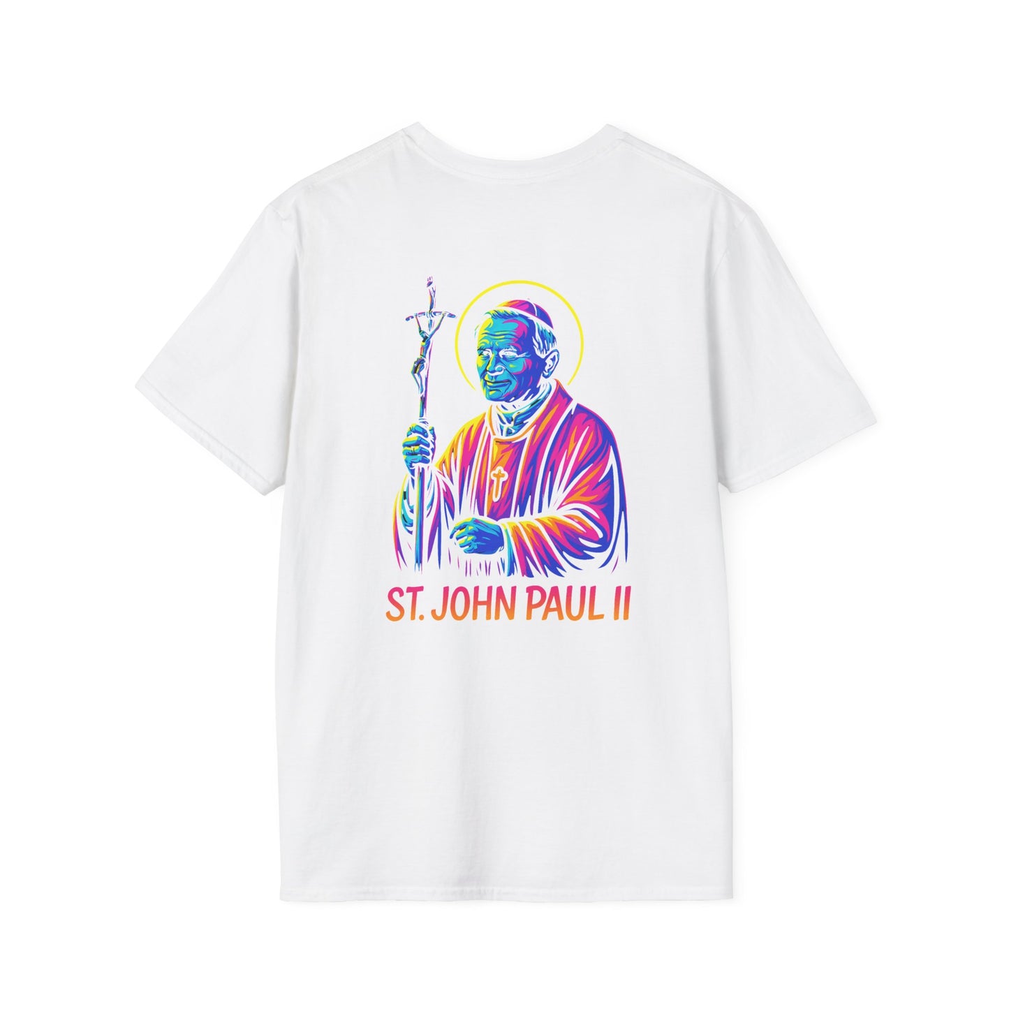 St. John Paul II T-Shirt | Catholic Streetwear | Faith-Inspired Apparel