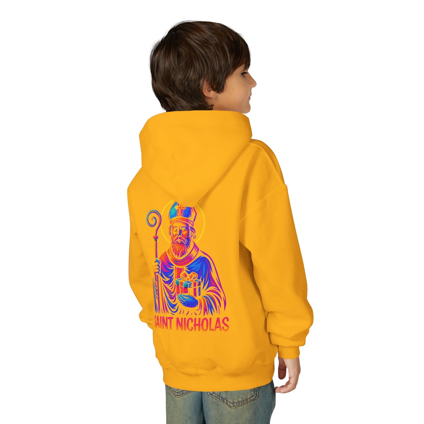 St. Nicholas Youth Hoodie | Catholic Streetwear for Kids