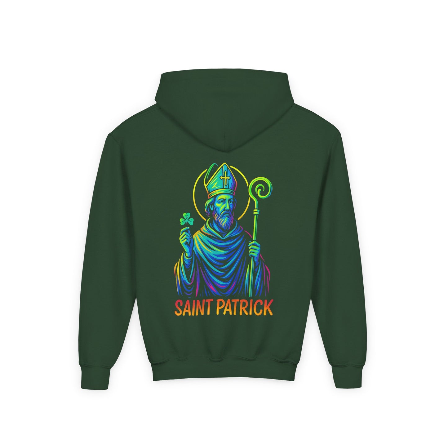 St. Patrick Youth Hoodie | Catholic Streetwear for Kids