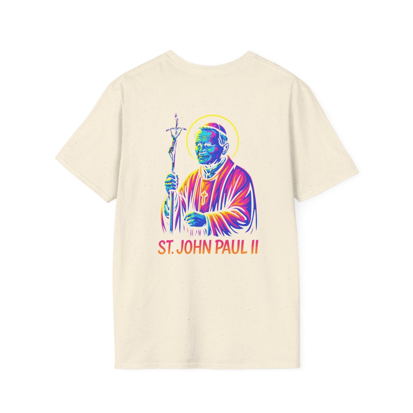 St. John Paul II T-Shirt | Catholic Streetwear | Faith-Inspired Apparel