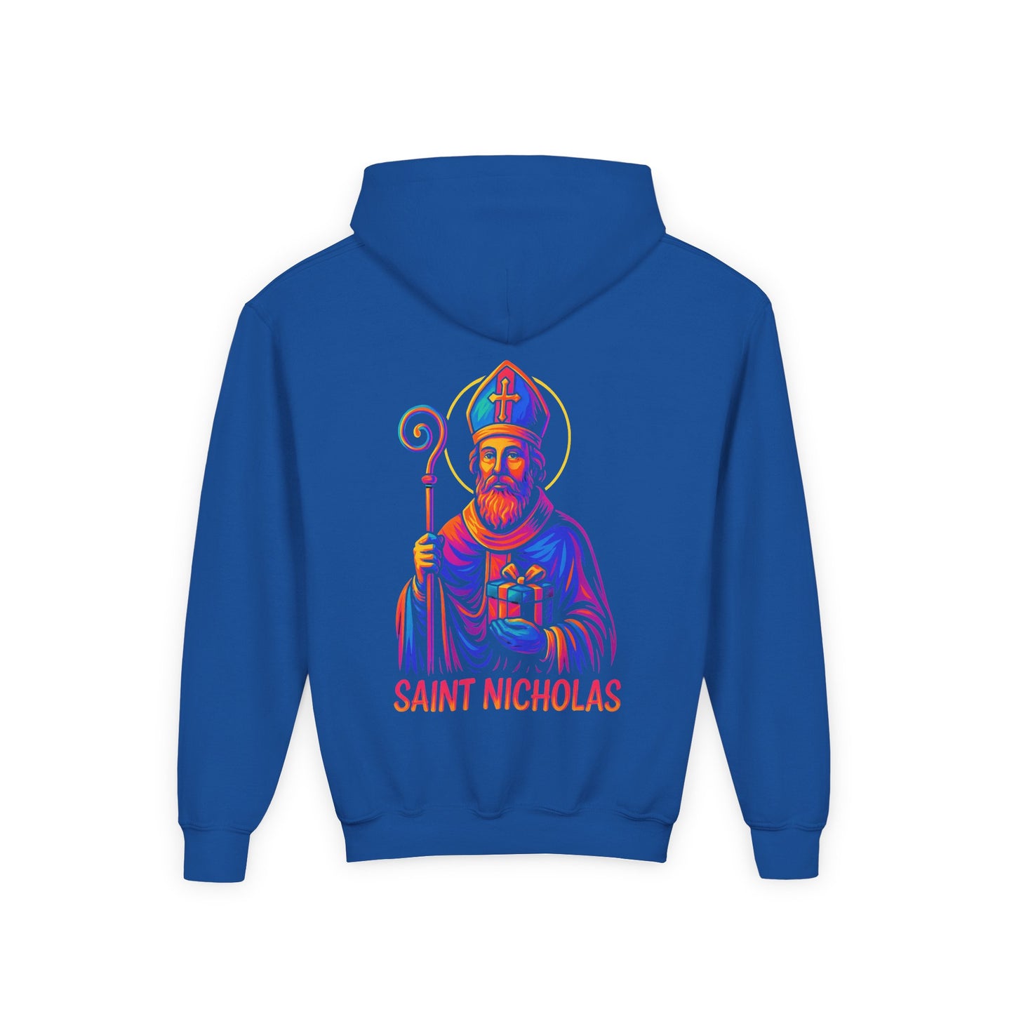 St. Nicholas Youth Hoodie | Catholic Streetwear for Kids