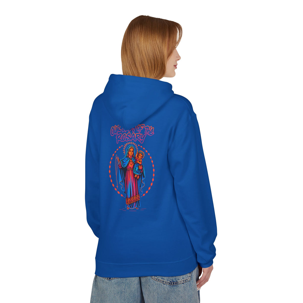 Our Lady of the Rosary | Catholic Hoodie | Marian Faith
