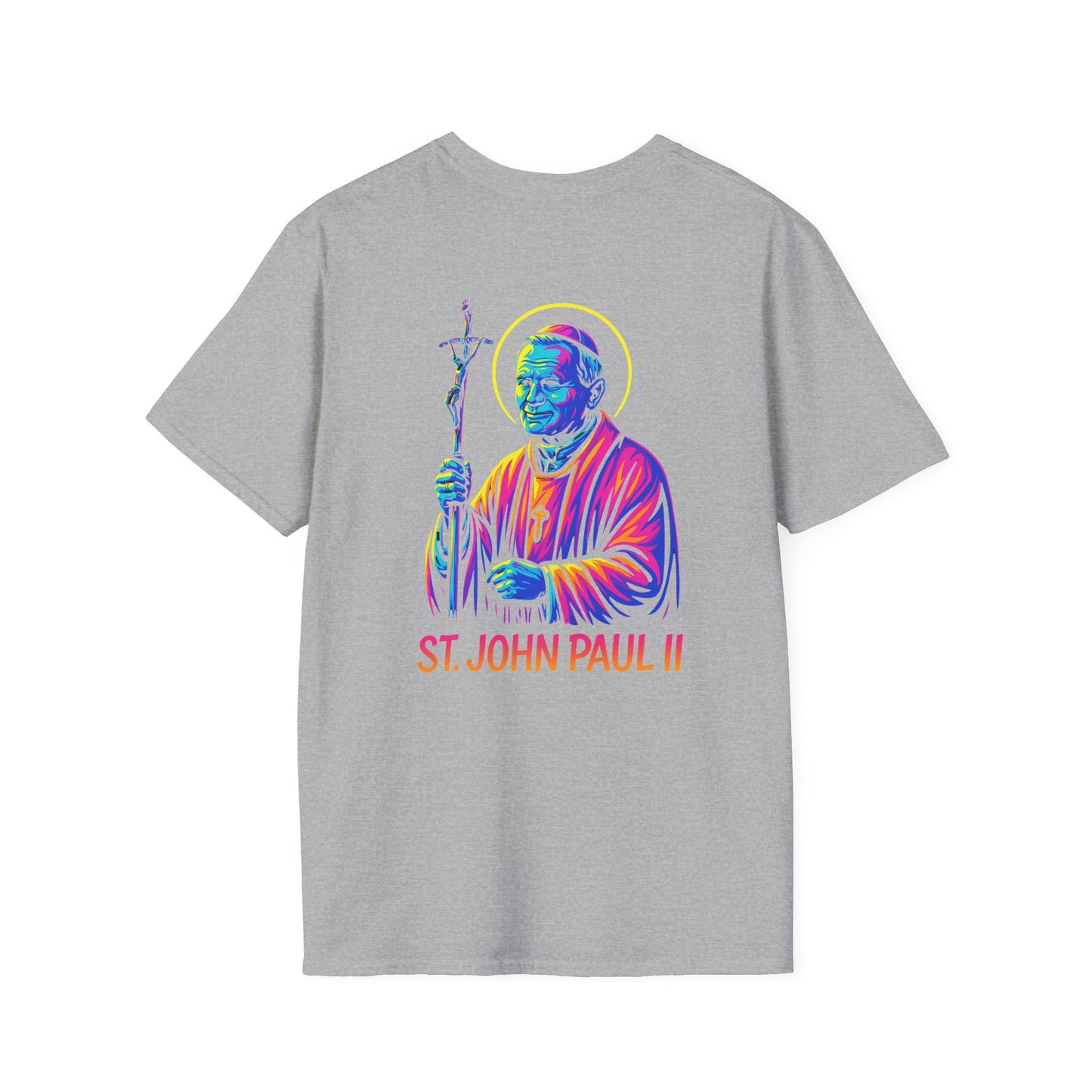 St. John Paul II T-Shirt | Catholic Streetwear | Faith-Inspired Apparel