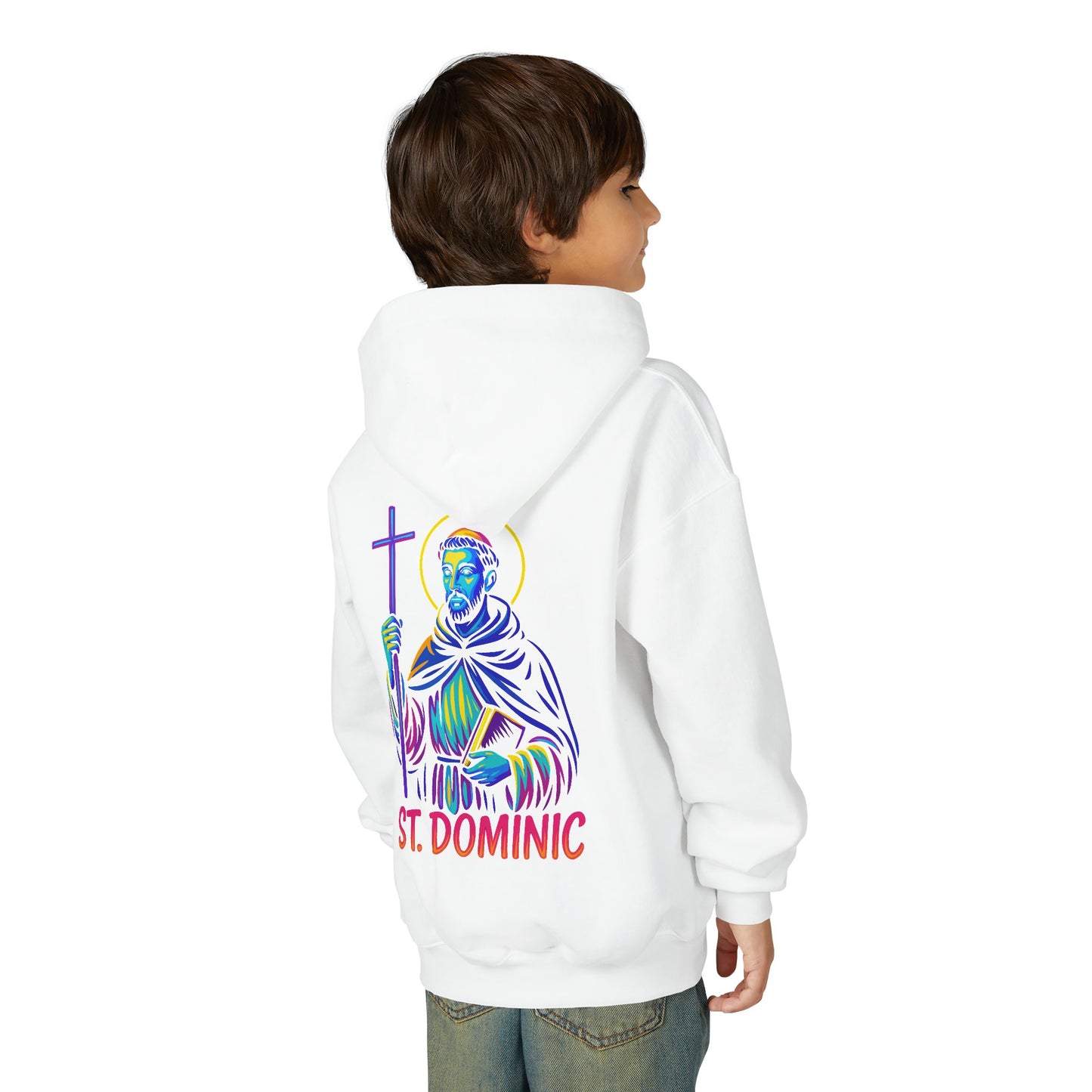St. Dominic Youth Hoodie | Catholic Streetwear for Kids