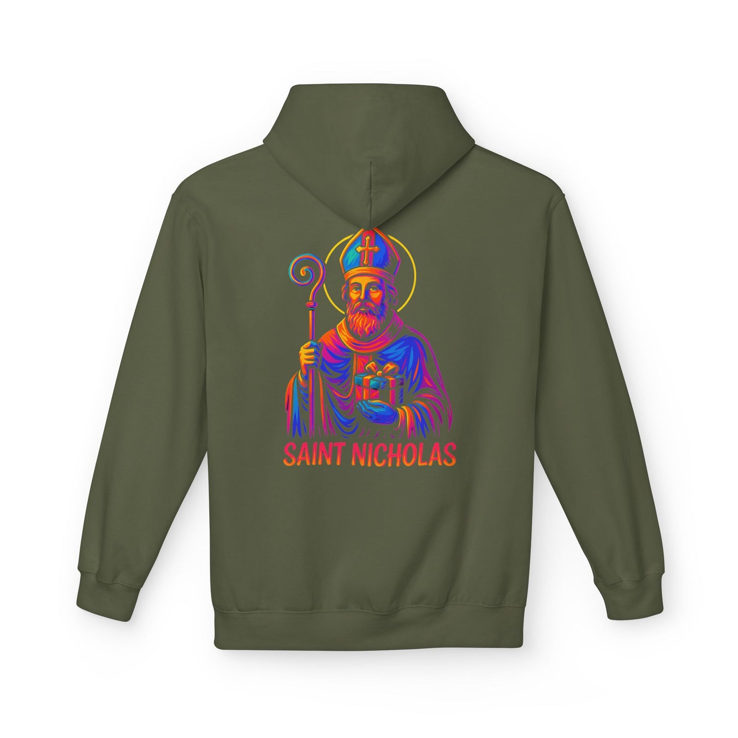 St. Nicholas Hoodie | Catholic Saint Hoodie | Christian Streetwear | Patron Saint Gift