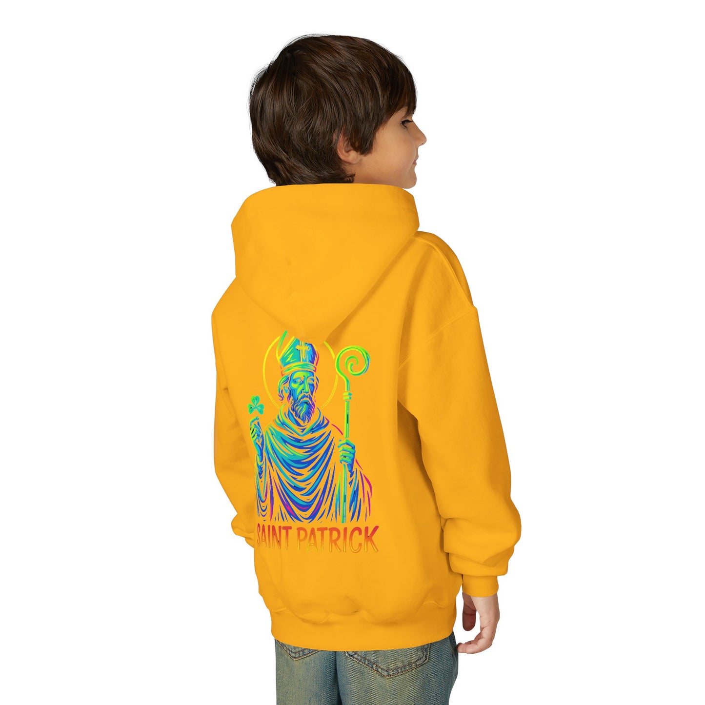 St. Patrick Youth Hoodie | Catholic Streetwear for Kids