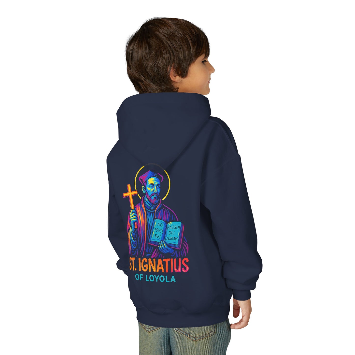 St. Ignatius of Loyola Youth Hoodie | Catholic Streetwear for Kids