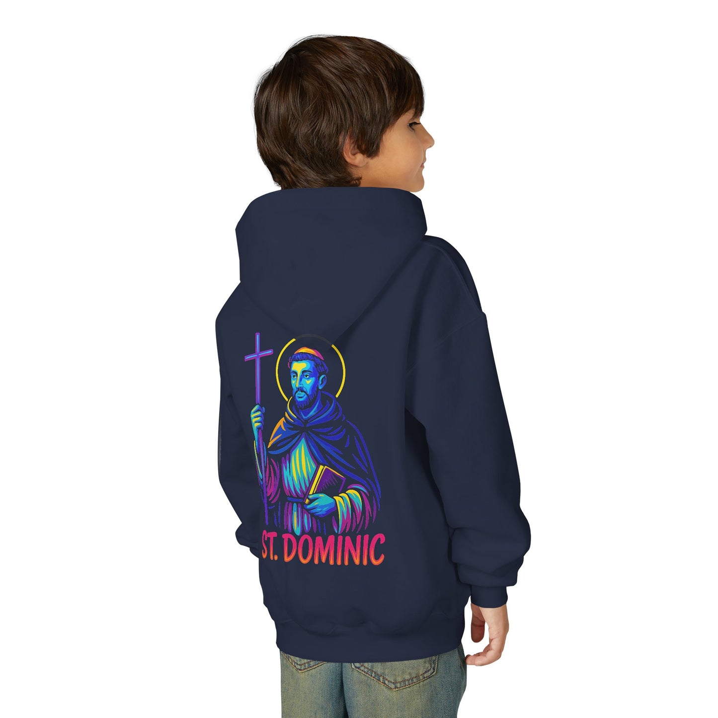 St. Dominic Youth Hoodie | Catholic Streetwear for Kids