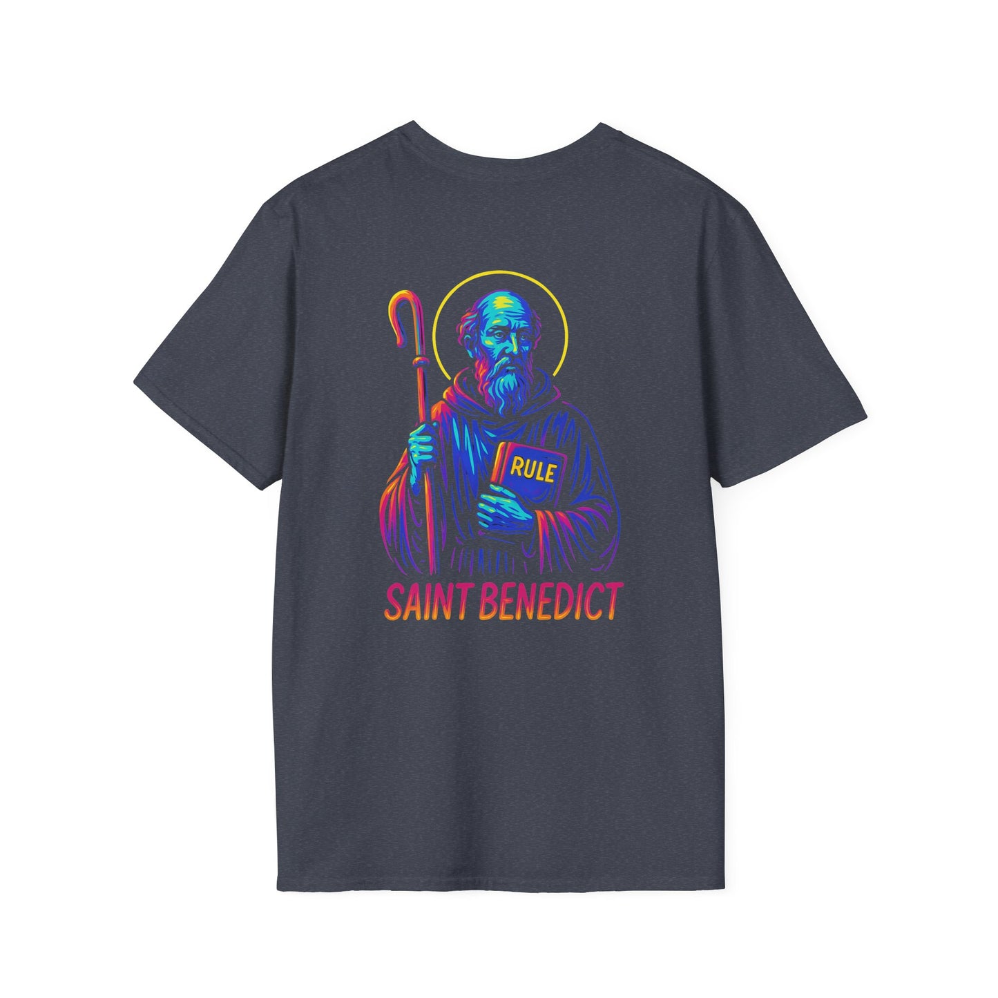 St. Benedict T-Shirt | Catholic Streetwear | Faith-Inspired Apparel