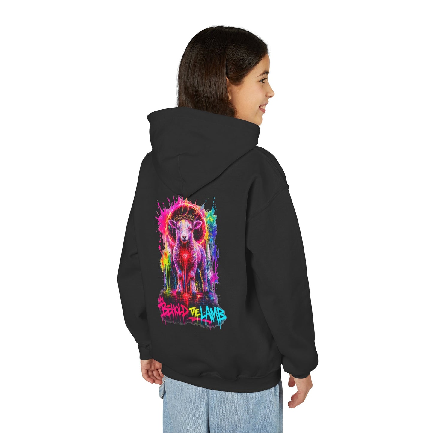Behold the Lamb Youth Hoodie | Saints Hood
